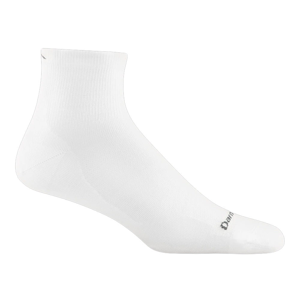 Run 1/4 Ultra-Lightweight Sock | White