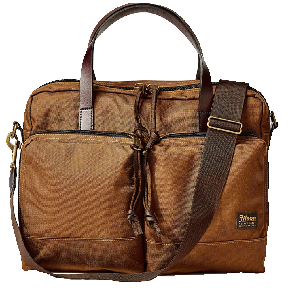 Dryden Briefcase | Whiskey