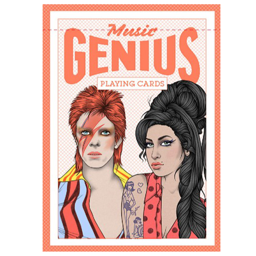 Music Genius Playing Cards