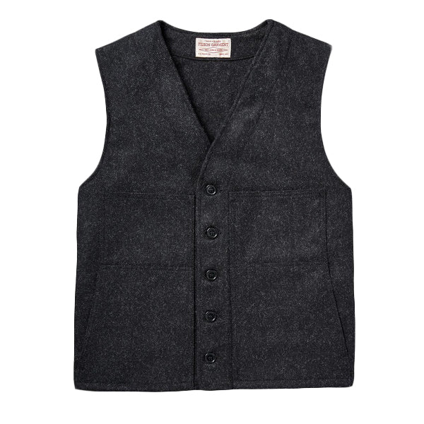 Mackinaw Wool Vest | Charcoal